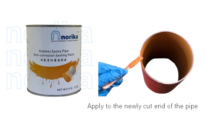 Epoxy Coated Hubless Pipe Anti-Corrosion Sealing Paint